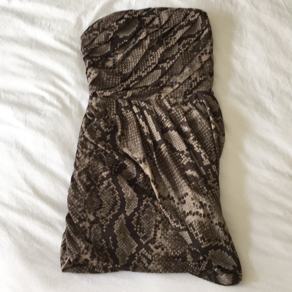 MICHAEL Michael Kors Snakeskin Print Dress 🐍